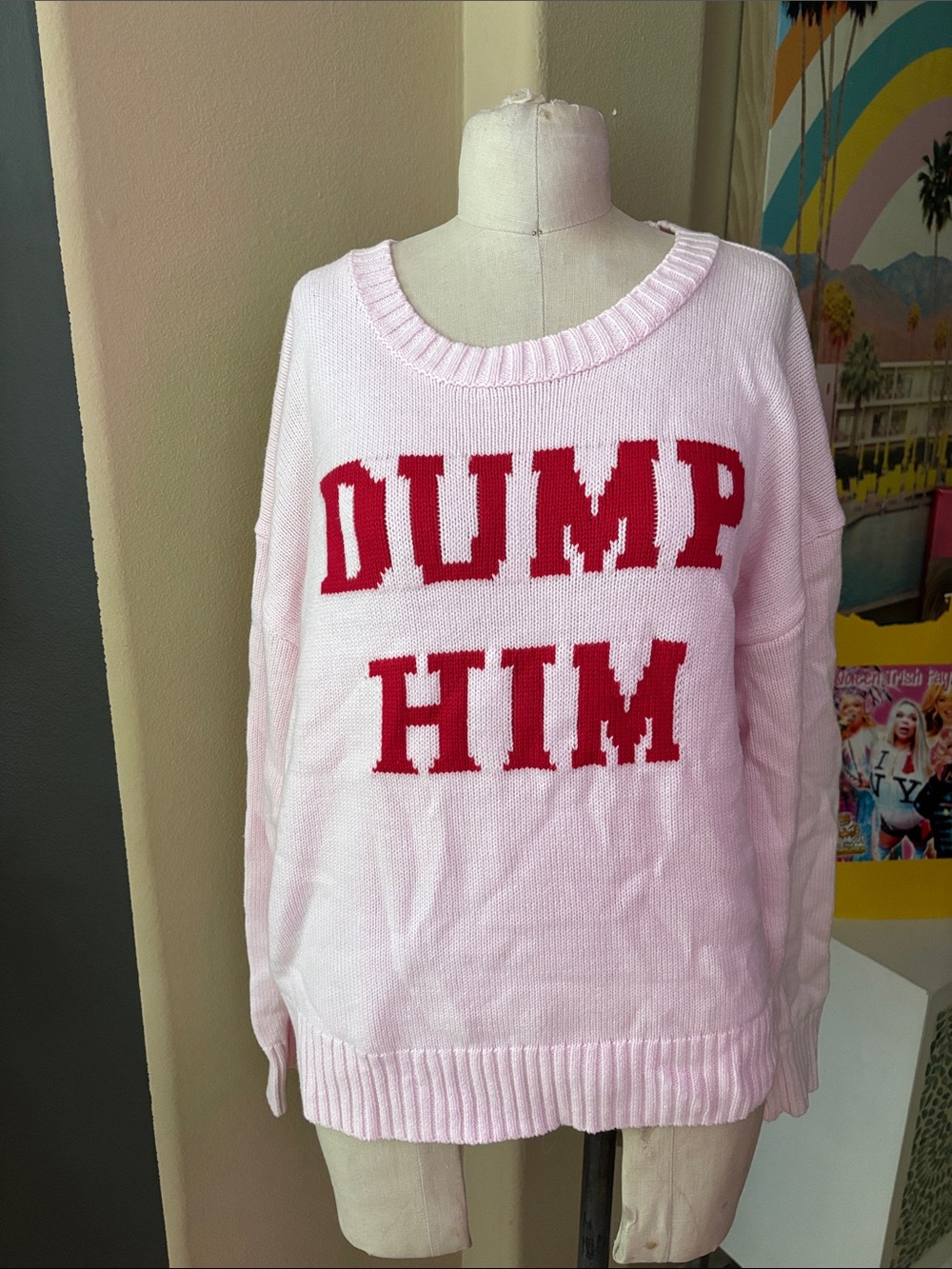 Dump Him Sweater -Wild Fable